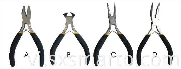 Mini Pliers with Dipped Handle